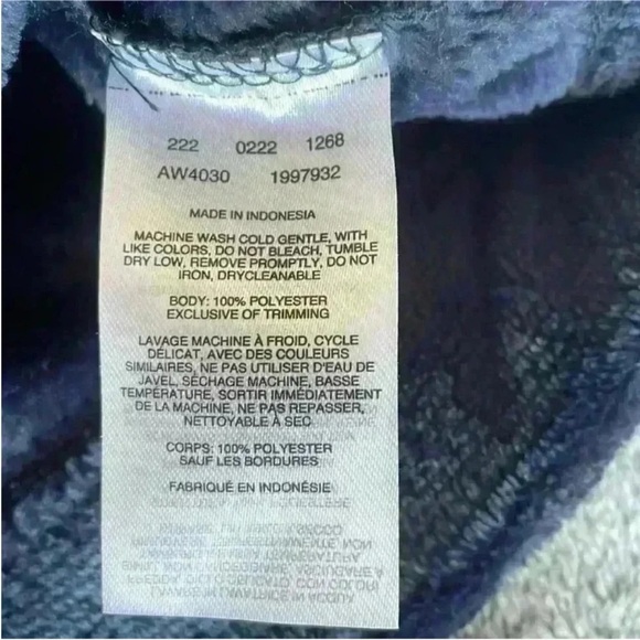 Columbia Sportswear Fireside Fleece Jacket - Full Zip in Nocturnal Size 1X NWT - Picture 8 of 9